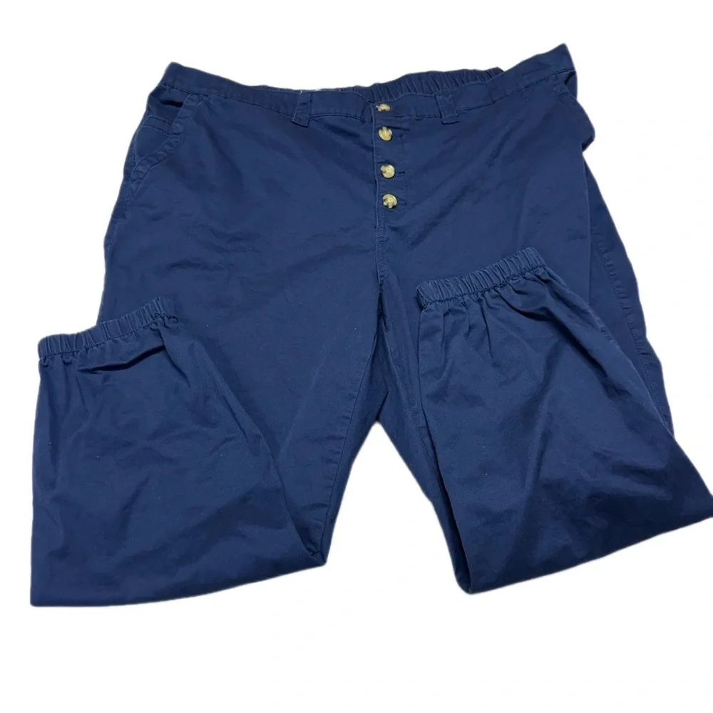 Classic Blue Men's Chinos By Vanila Star